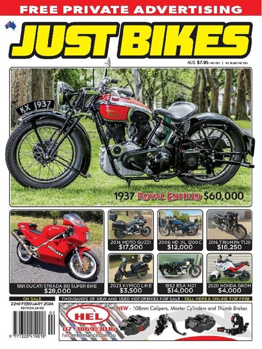 Title details for Just Bikes by JUST AUTO Classifieds Pty Ltd - Available